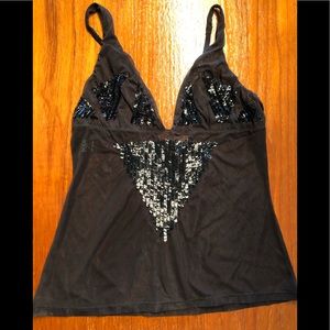 Sheer Victoria’s Secret cami.